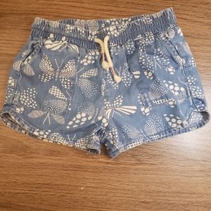 Blue Toddler Printed Shorts Size 4T